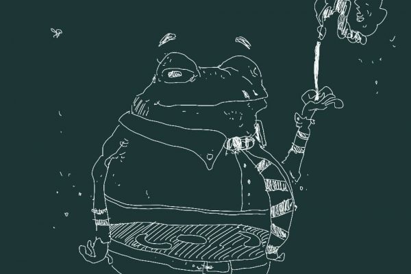 Line Frog_tillustrator
